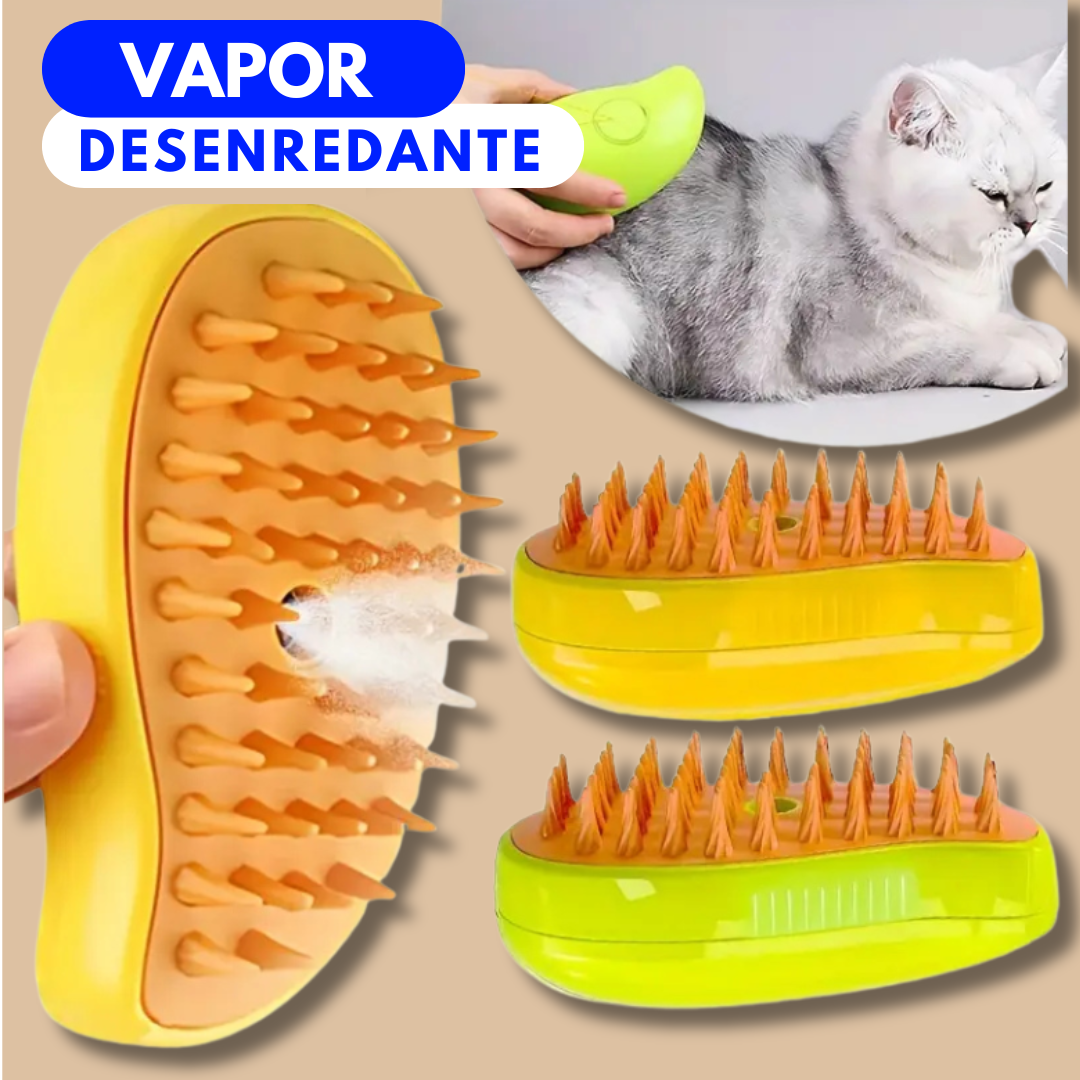¡Oferta 2x1! Cepillo de VAPOR para Mascotas 3 en 1