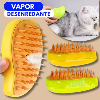 ¡Oferta 2x1! Cepillo de VAPOR para Mascotas 3 en 1