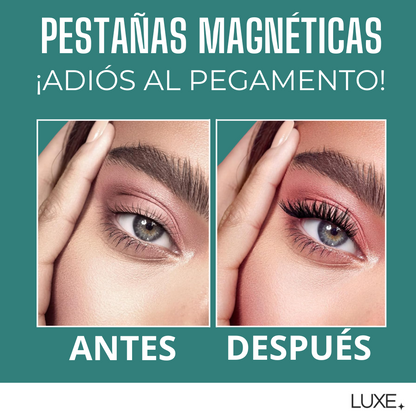 ¡Mirada Perfecta en Segundos! Set Pestañas Magnéticas+Regalo